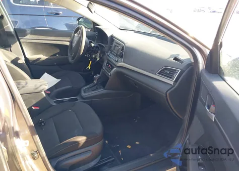 2018 Hyundai Elantra Se from USA, damaged, VIN 5NPD74LF4JH252519